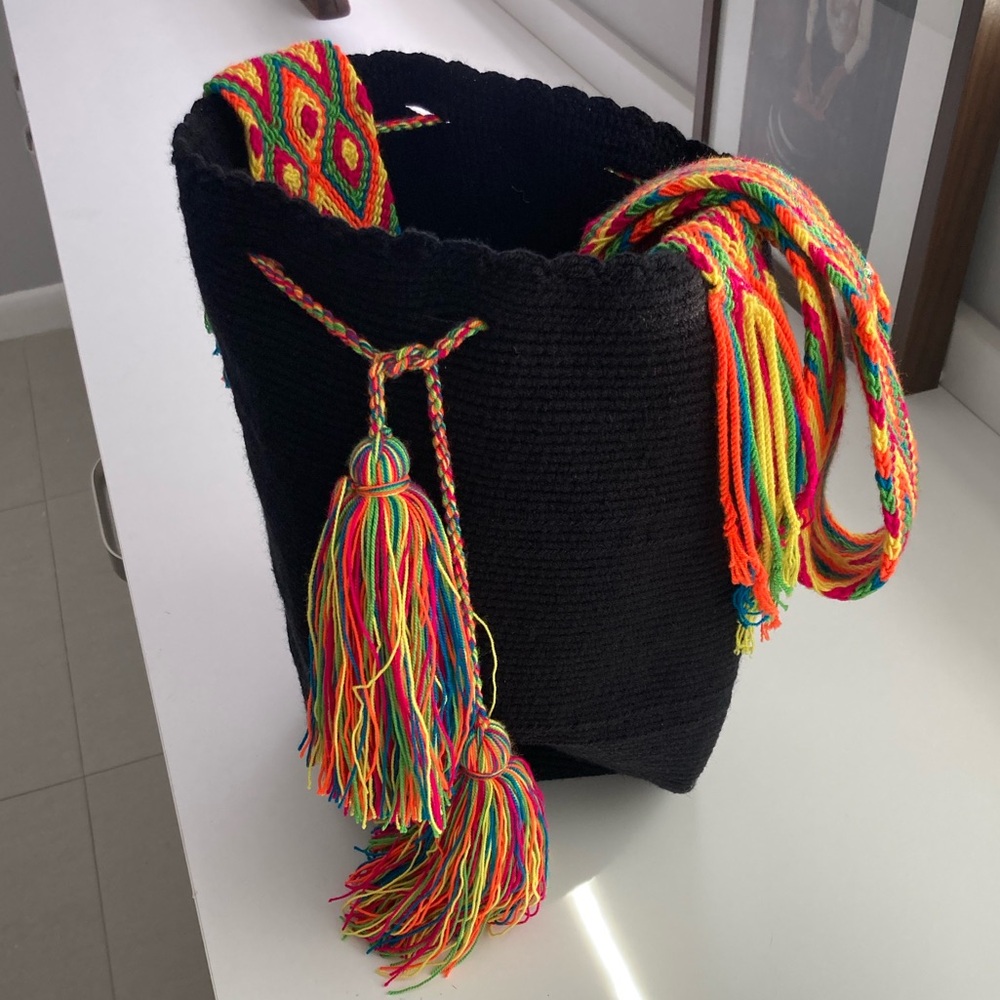 🎁 NEW Wayuu Handmade Mochila Bag Crossbody Made in Colombia